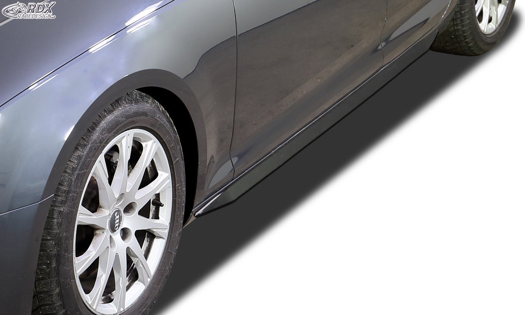 RDX Sideskirts for AUDI A4 8W B9 (-2019 & Facelift 2019+) "Slim"