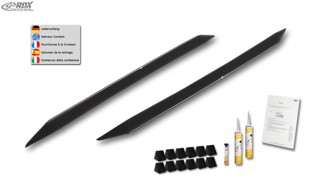 RDX Sideskirts for BMW 5-series E39"Slim"