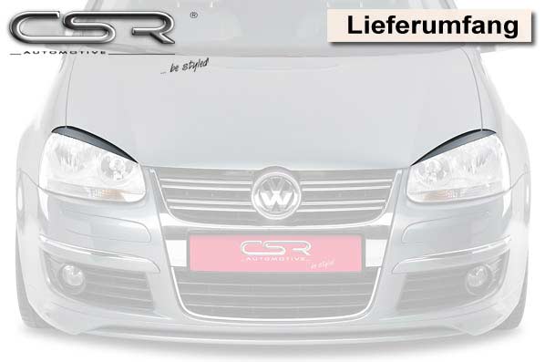 VW Golf 5 / Jetta 5 Headlight Eyelids SB160-G