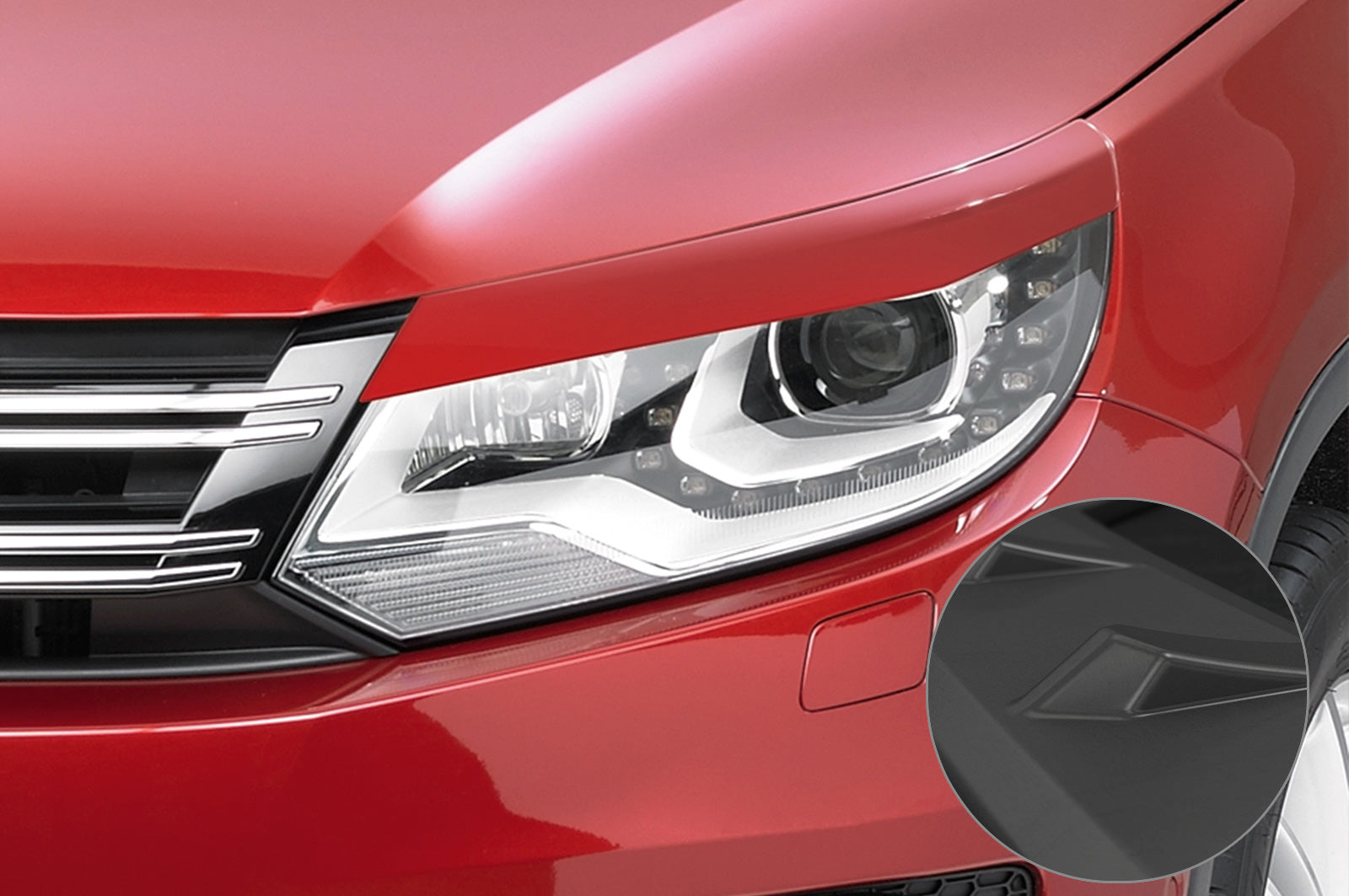 VW Tiguan I 5N Headlight Eyelids SB170-G