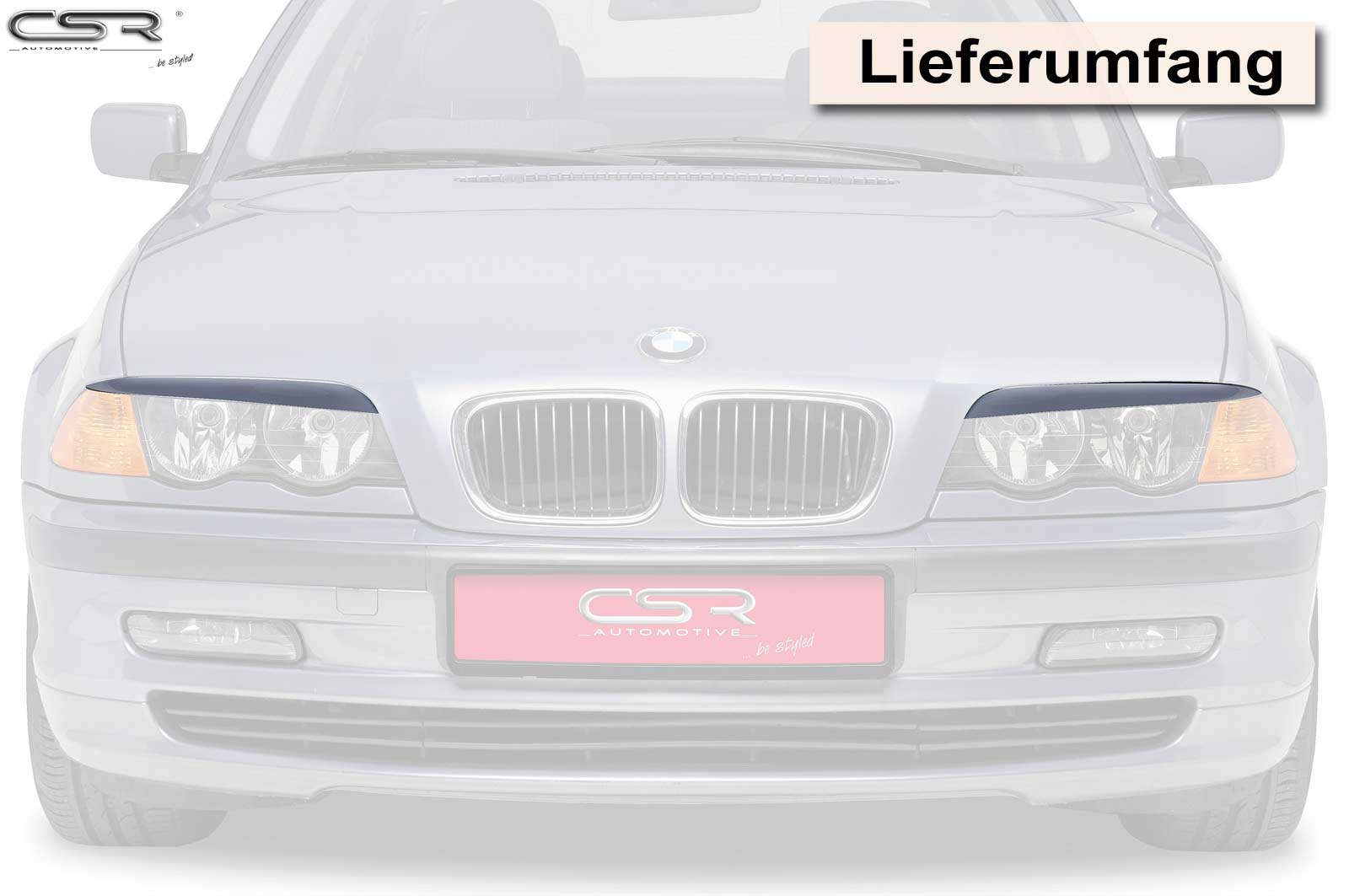 BMW 3 E46 Headlight Eyelids SB232