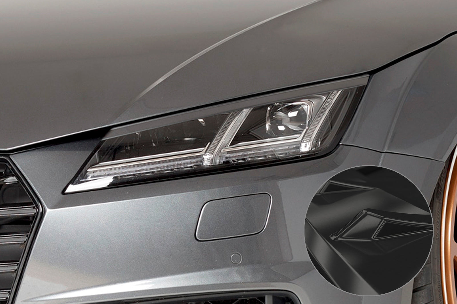 Audi TT 8S Headlight Eyelids SB285-G