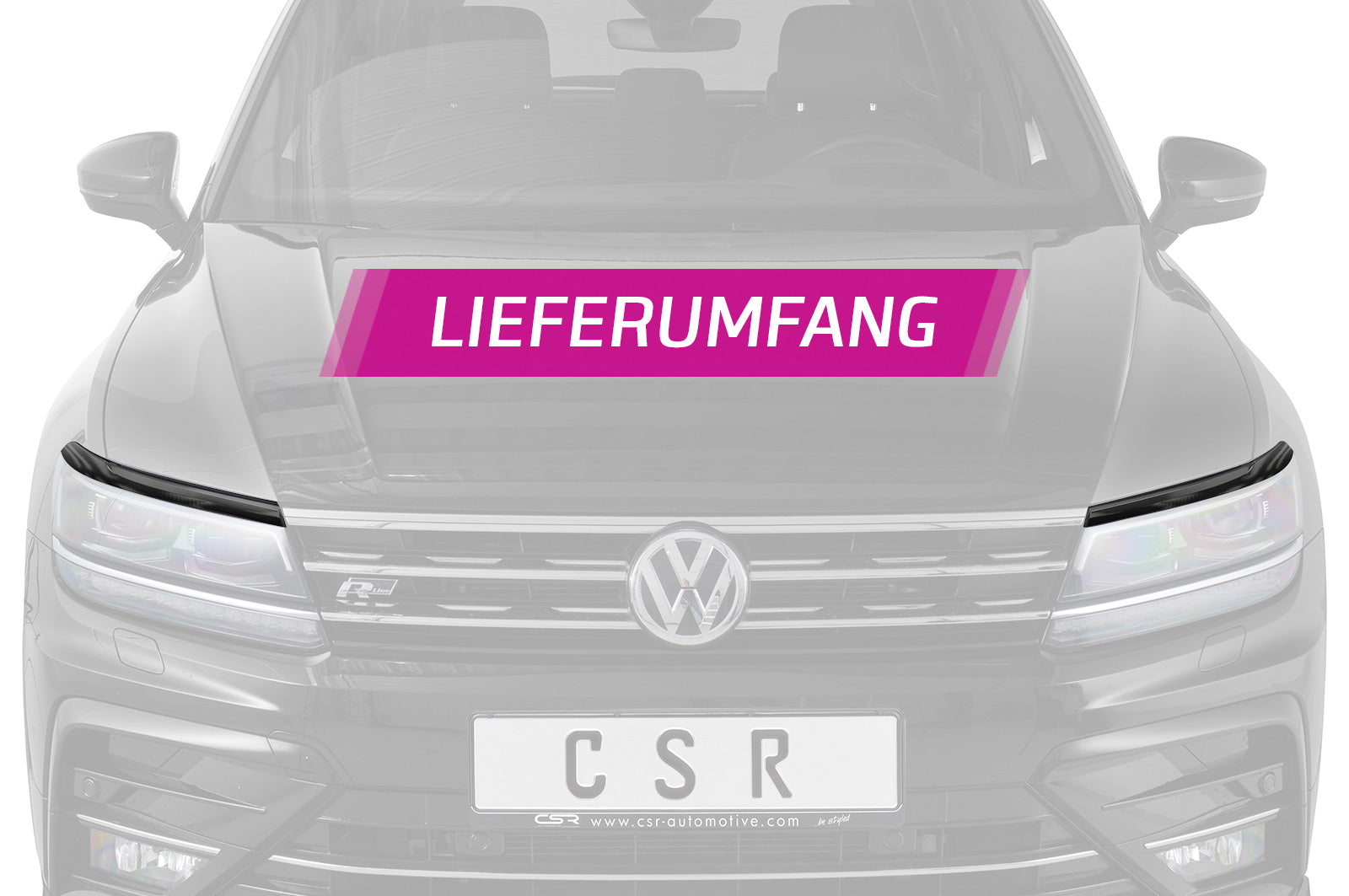 VW Tiguan II AD1 Headlight Eyelids SB286-G
