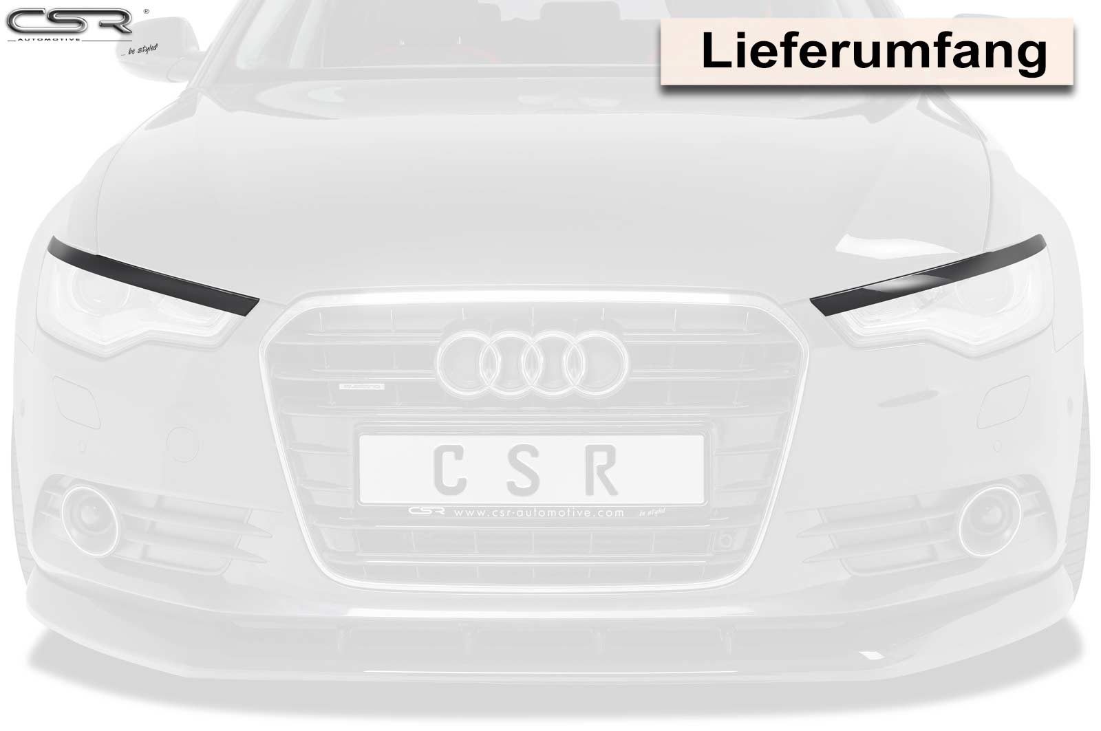 Audi A6 C7 Xenon Headlight Eyelids SB299-G