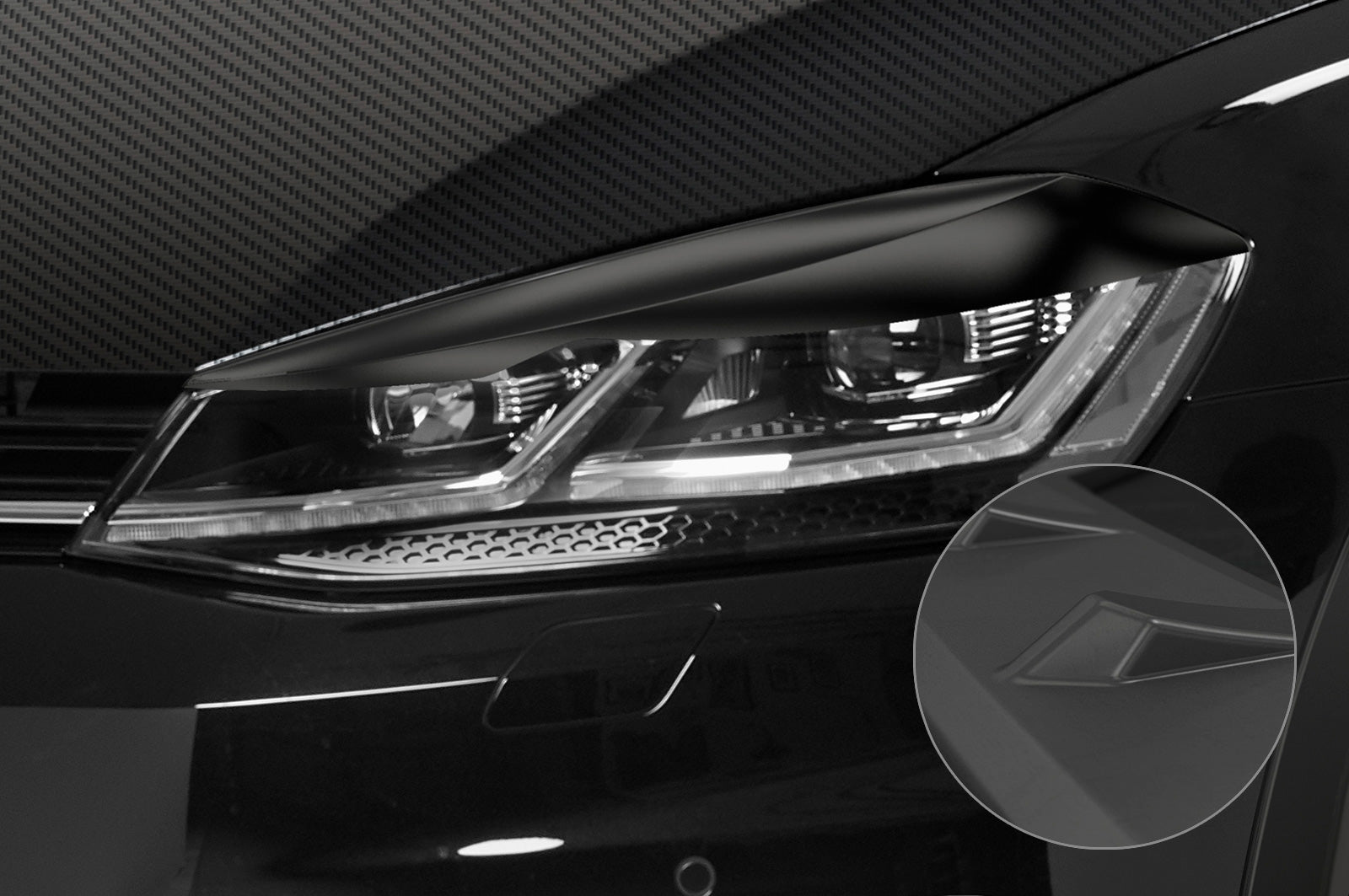 VW Golf 7 Headlight Eyelids SB301-G