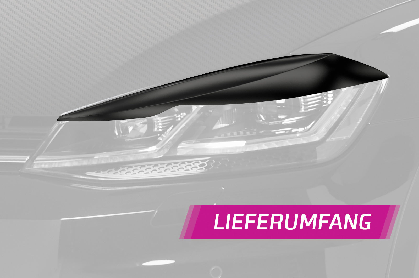 VW Golf 7 Headlight Eyelids SB301-G