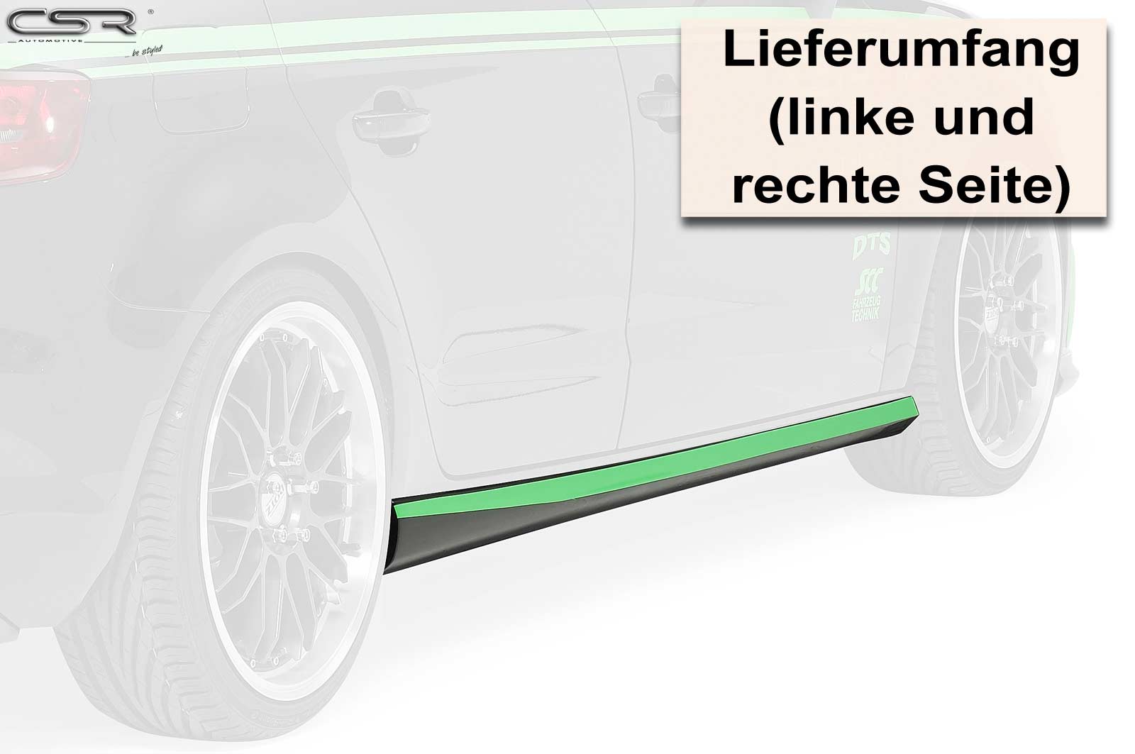 Audi A3 8V Side Skirts SS434