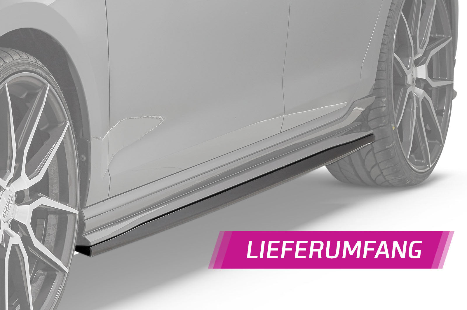 VW Golf 7 GTI TCR Side Skirts SS457-G
