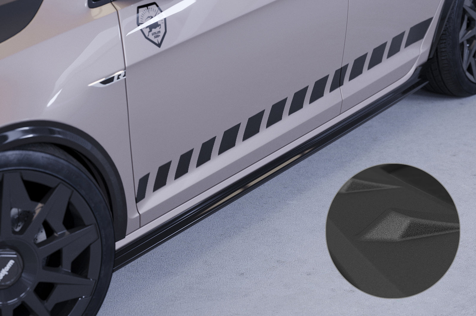VW Golf 7 Side Skirts SS487-G