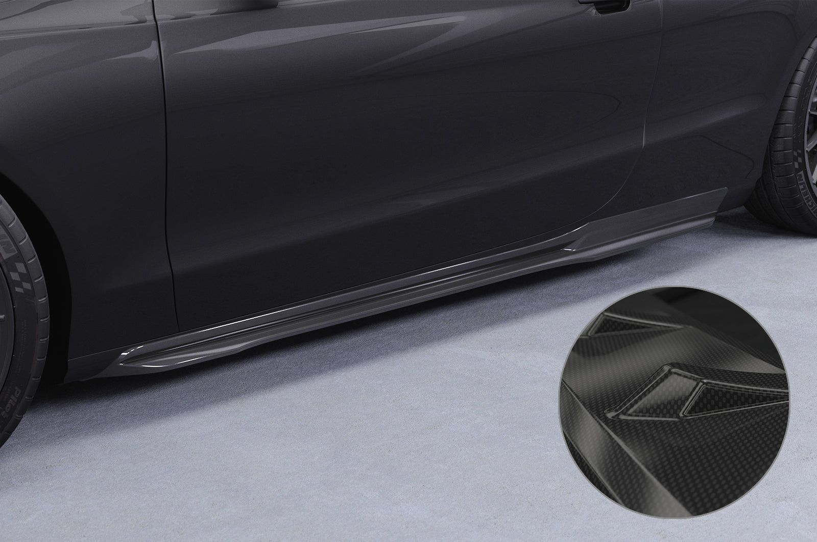 Audi A5 8T Side Skirts SS512-G