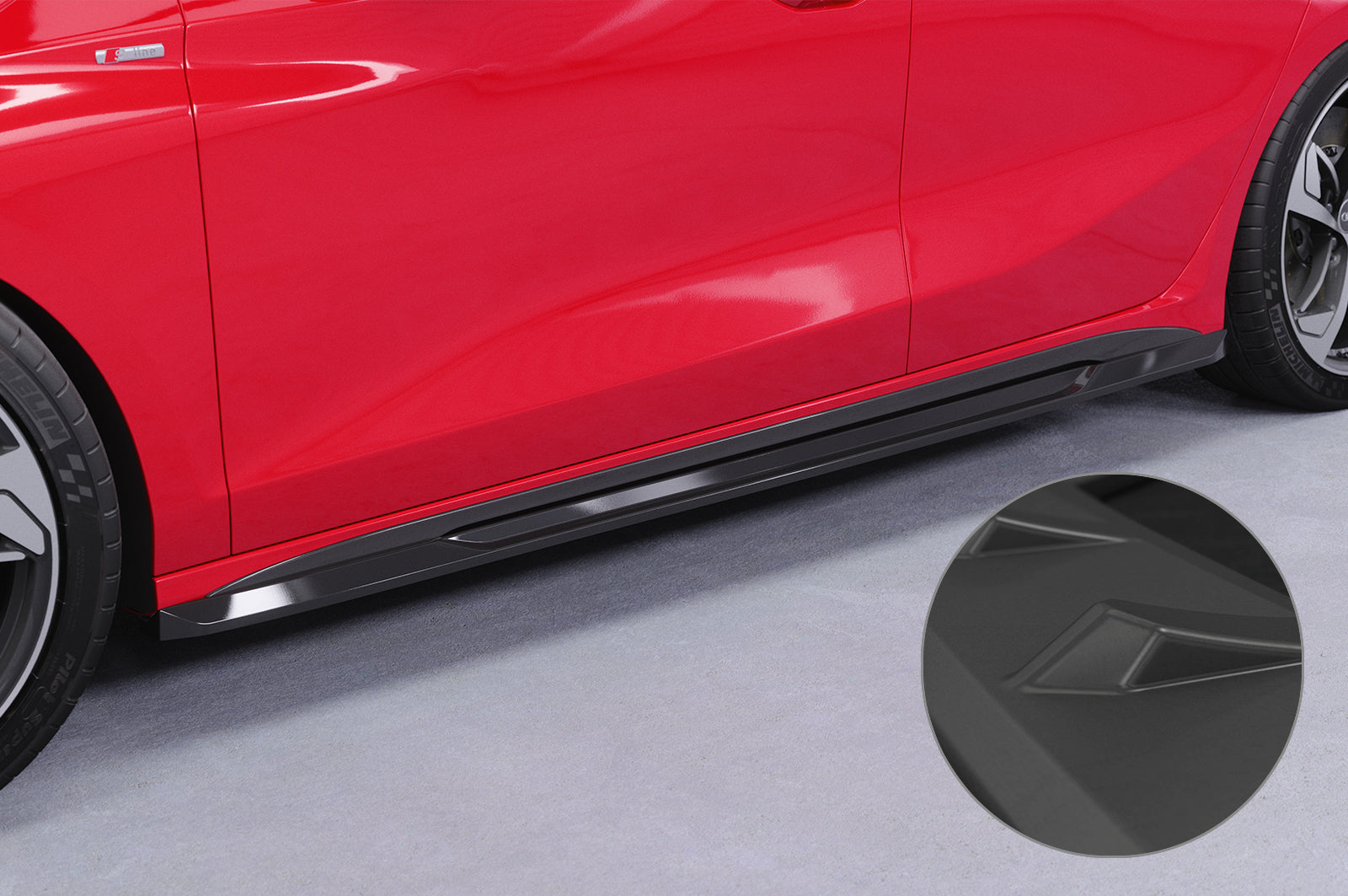 Audi A3 S-Line/S3 8Y Side Skirts SS532-G
