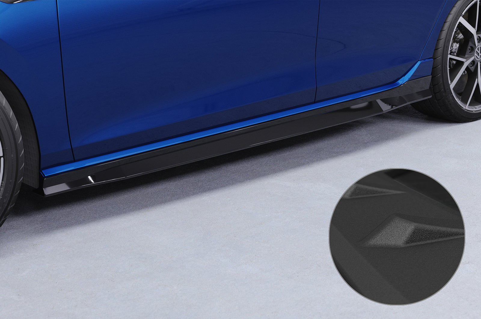 VW Golf 8 R Side Skirts SS538-G