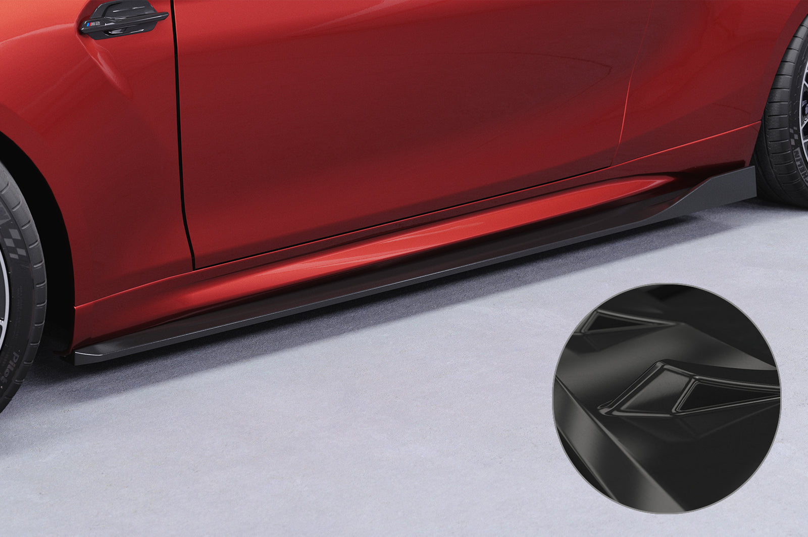 BMW M2 F87 Side Skirts SS553-G