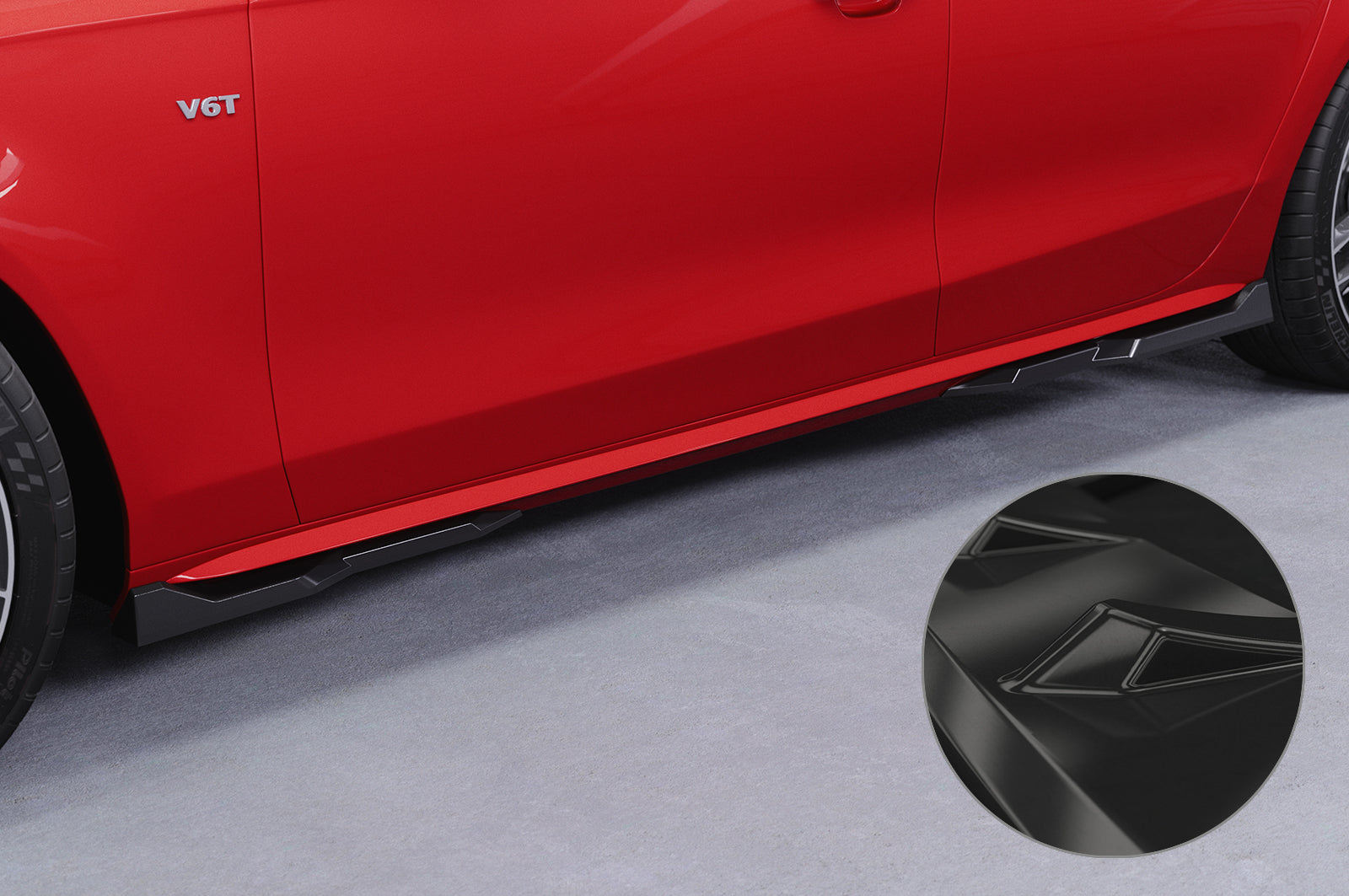 Audi A4/S4 B8 Side Skirts SS571-G