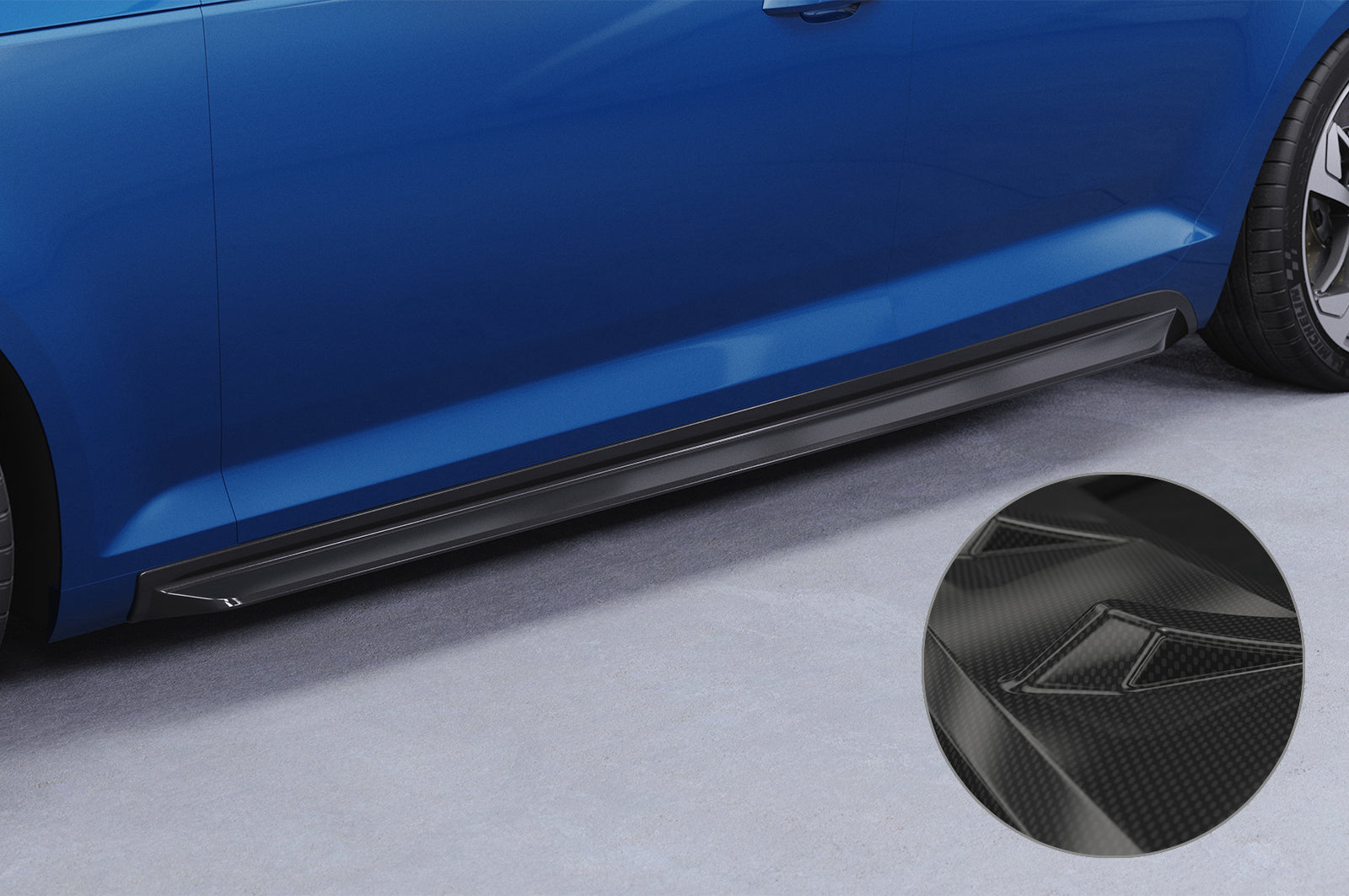 Audi A4 B9 8W Side Skirts SS572-G