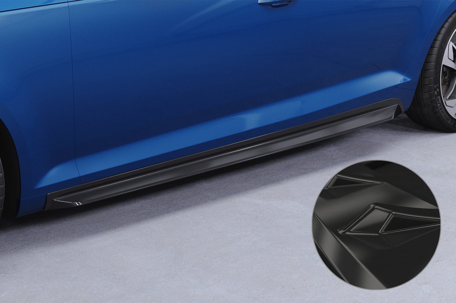 Audi A4 B9 8W Side Skirts SS572-G