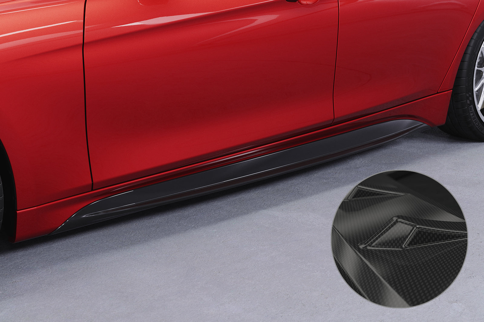 BMW 3 F30/F31 Side Skirts SS595-G