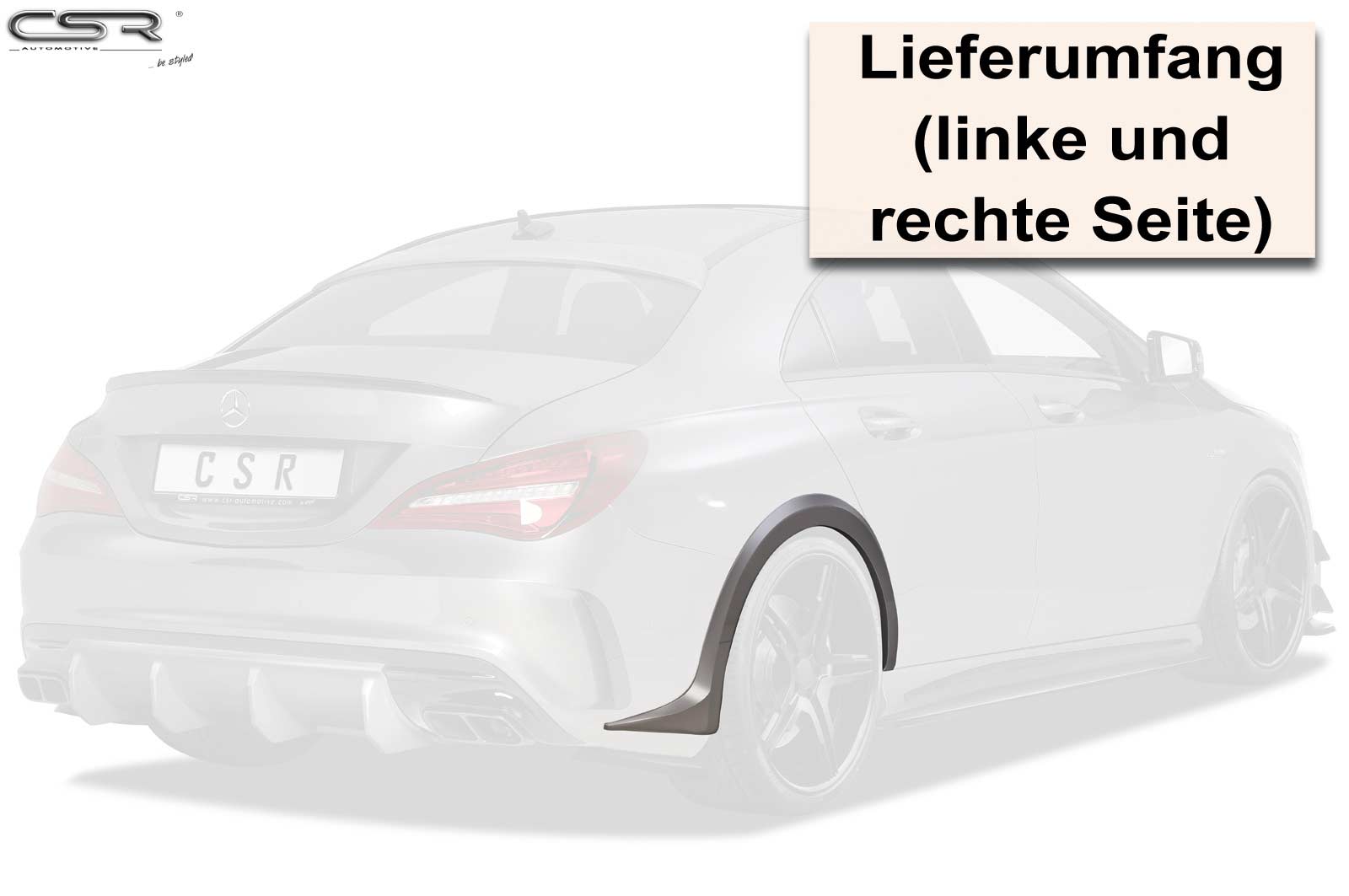 Mercedes-Benz CLA C117/X117 Widebody Overfender Kit VB014