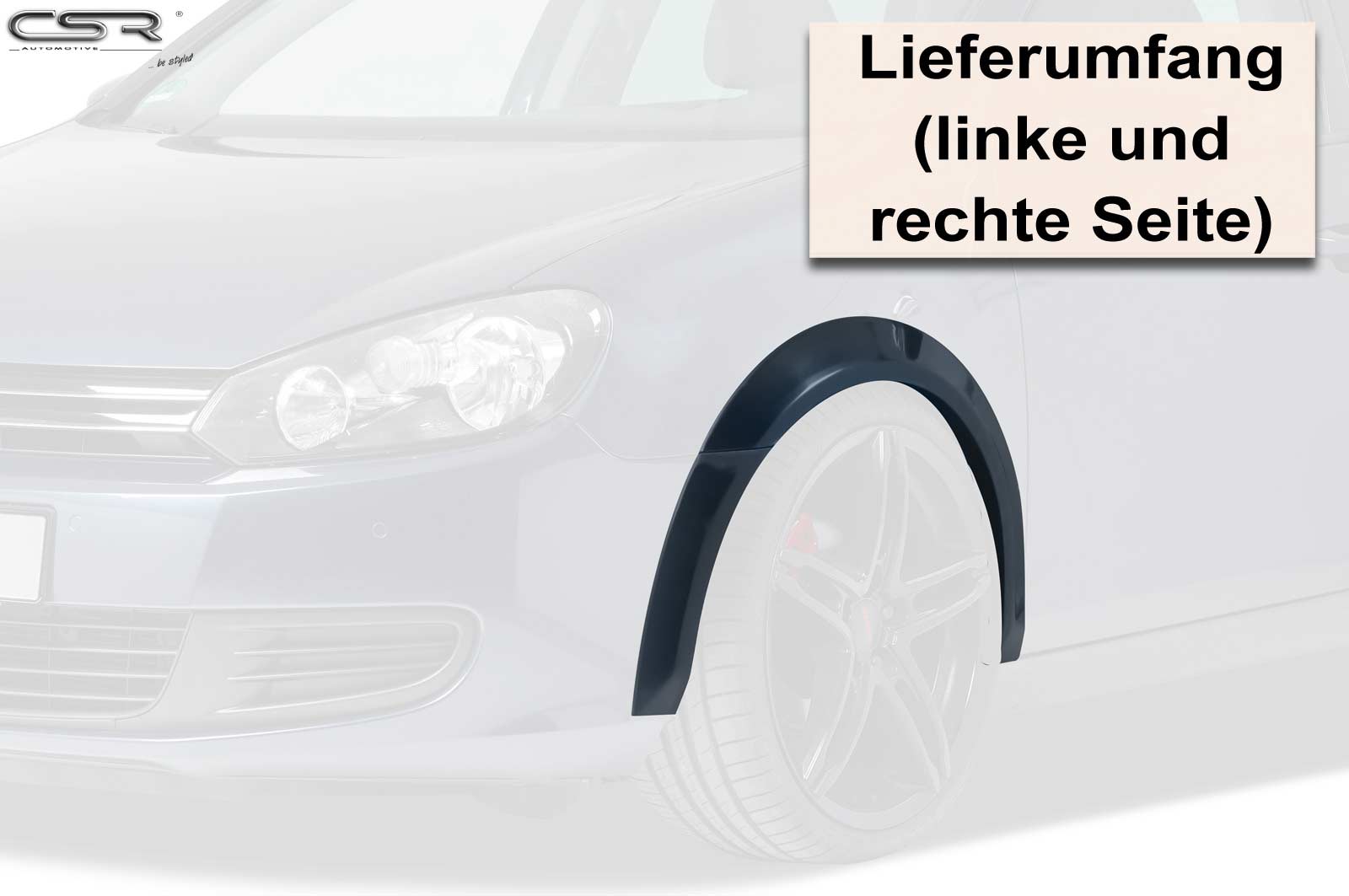 VW Golf 6 Widebody Overfender Kit VB015