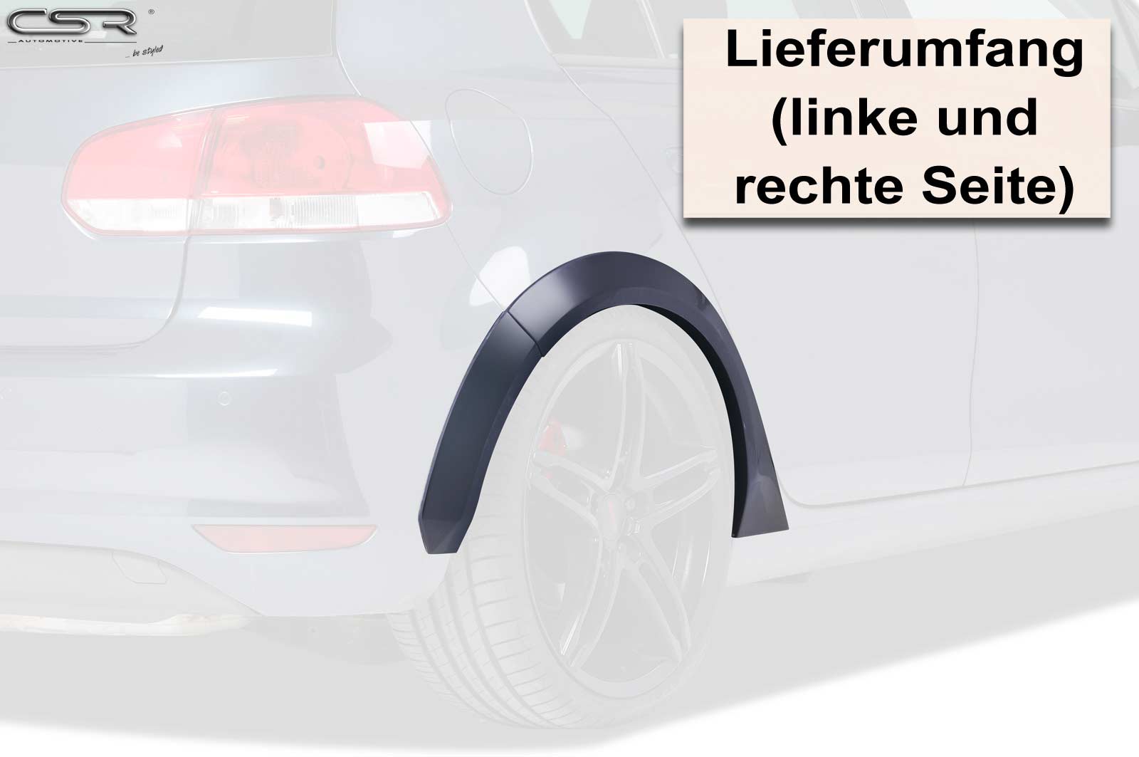 VW Golf 6 Widebody Overfender Kit VB016