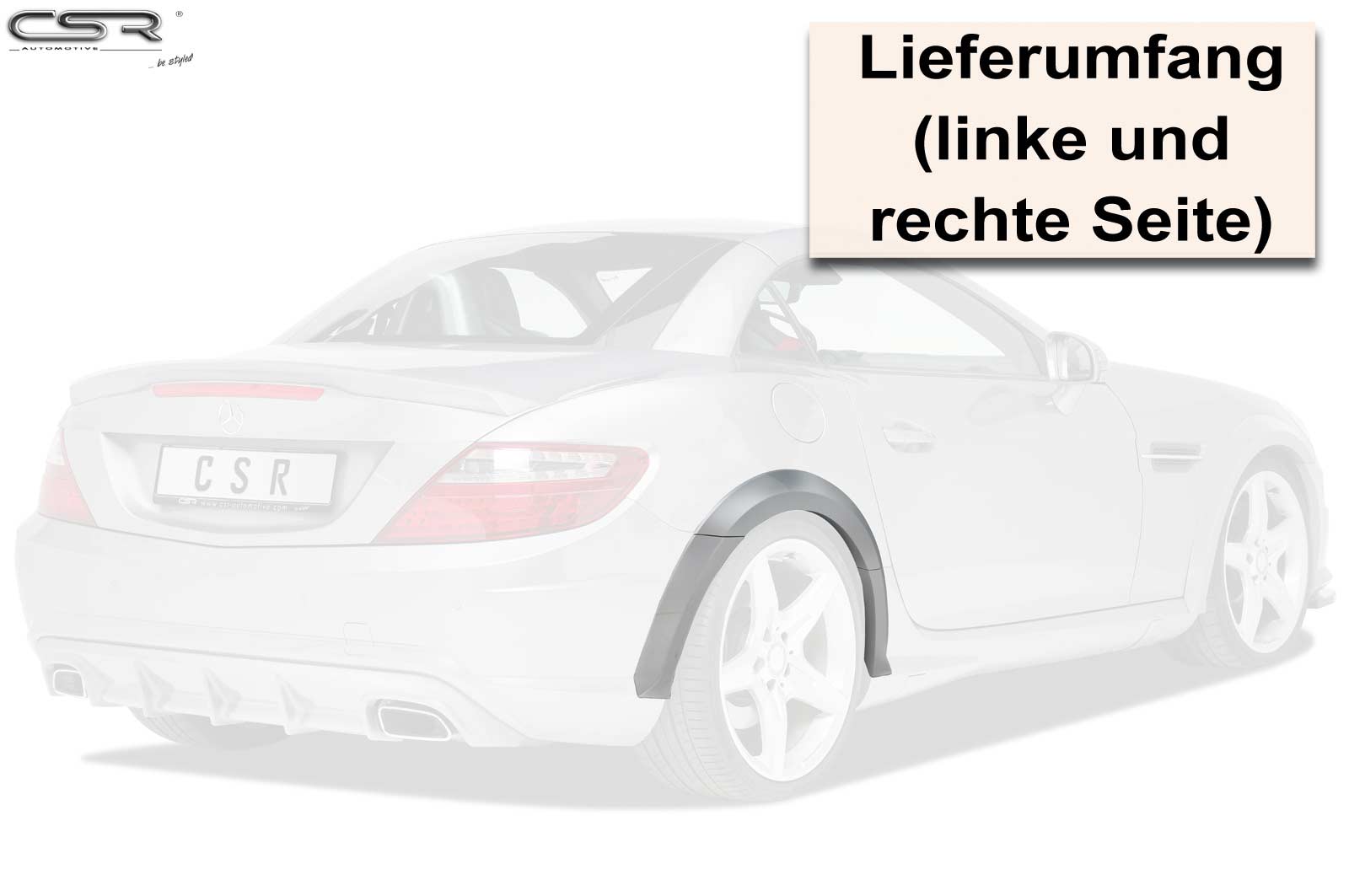 Mercedes-Benz SLK/SLC R172 Widebody Overfender Kit VB018