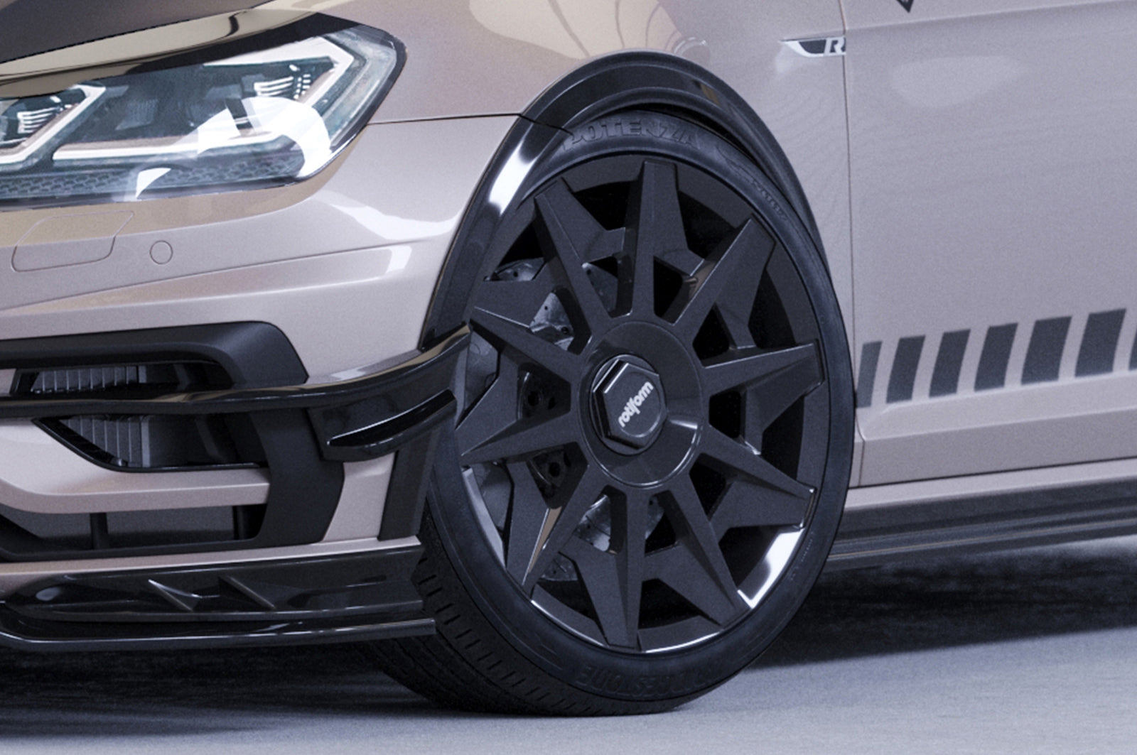 VW Golf 7 Widebody Overfender Kit VB033-G