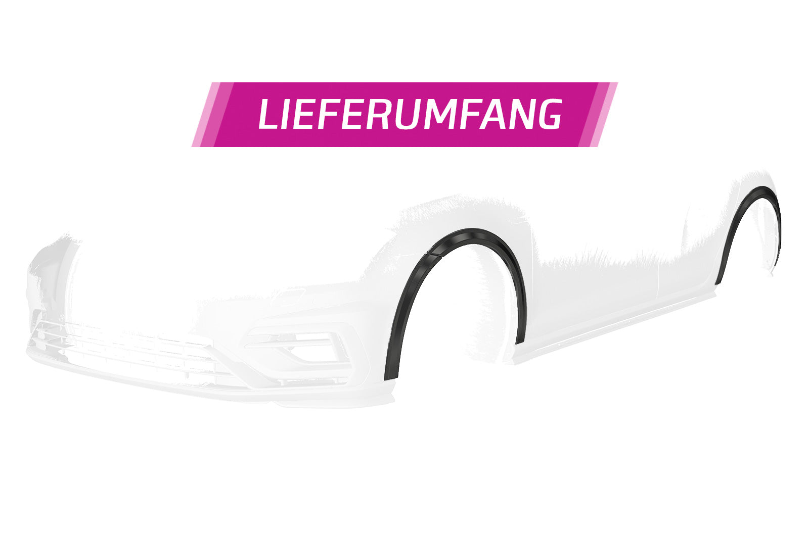 VW Golf 7 Widebody Overfender Kit VB033-G