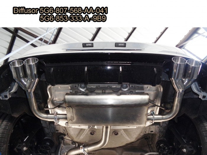 VW Golf 7 AU Rear Silencer Left/Right 50.0872.61
