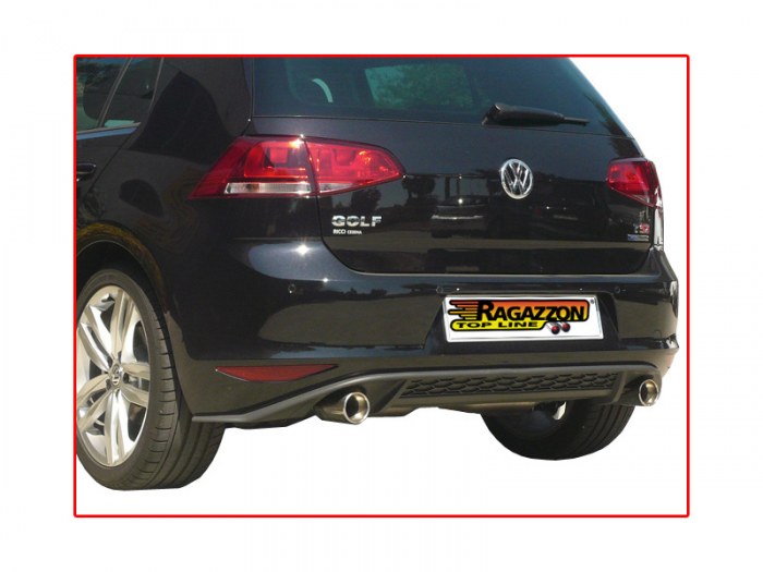 VW Golf 7 AU Rear Silencer Left/Right 50.0858.61