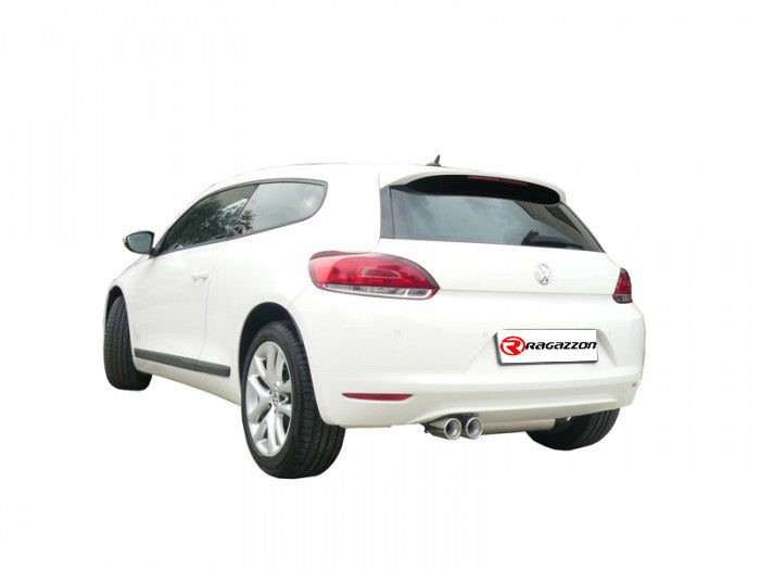 VW Scirocco 3 13 Rear Silencer Left/Right 50.0281.12