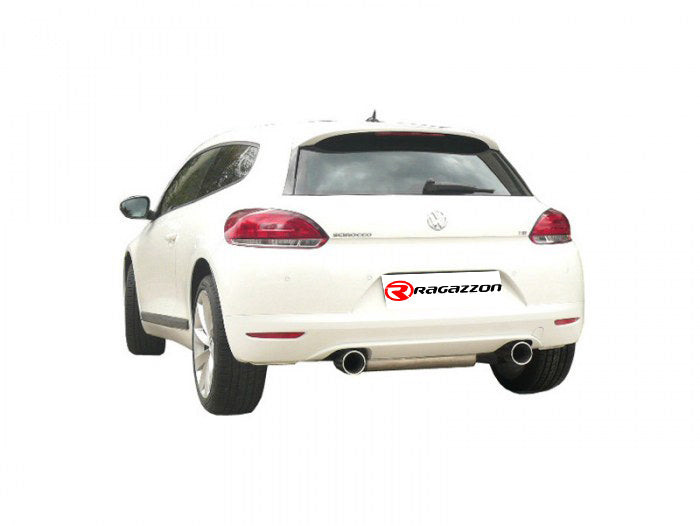 VW Scirocco 3 13 Rear Silencer Left/Right 50.0262.26