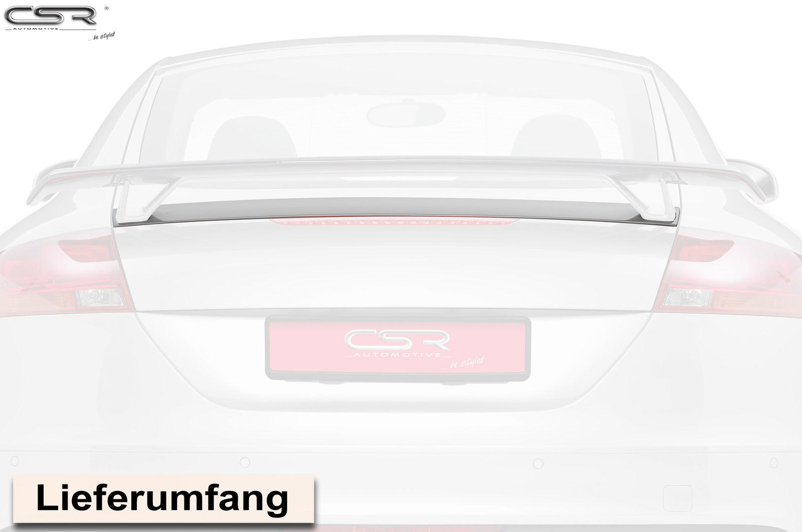Audi TT 8J Roof Spoiler ZB167