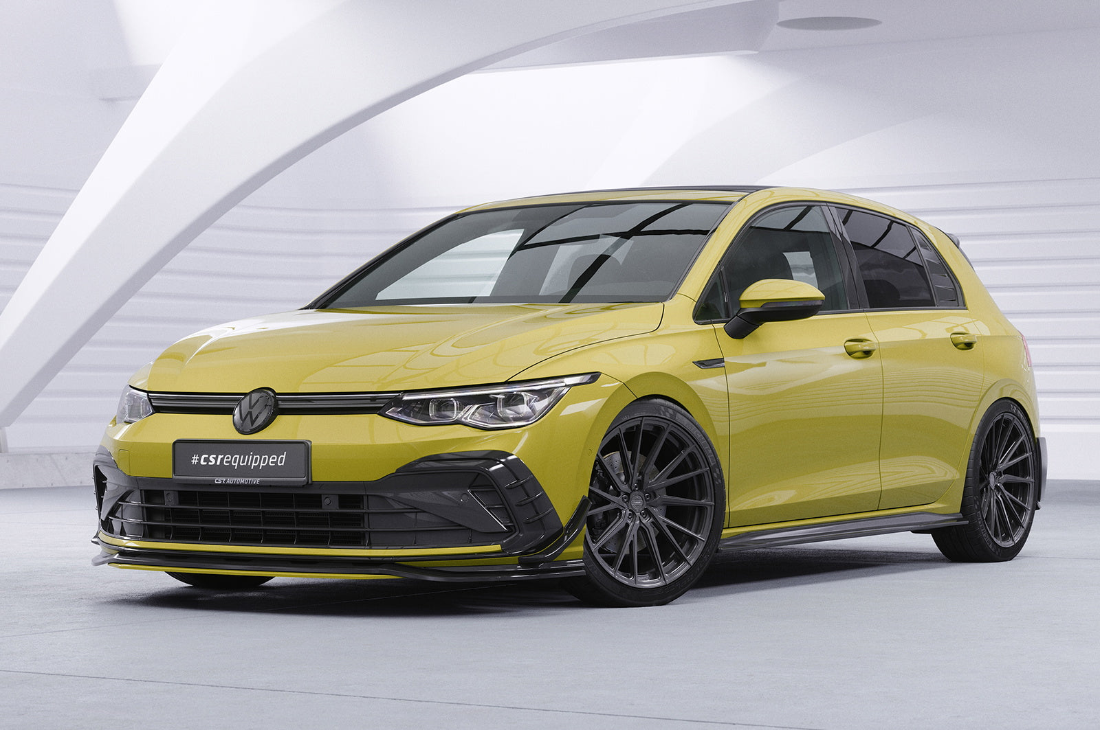 VW Golf 8 GTI/GTD/GTE/R-Line Gloss Black Air Intake Set AI035