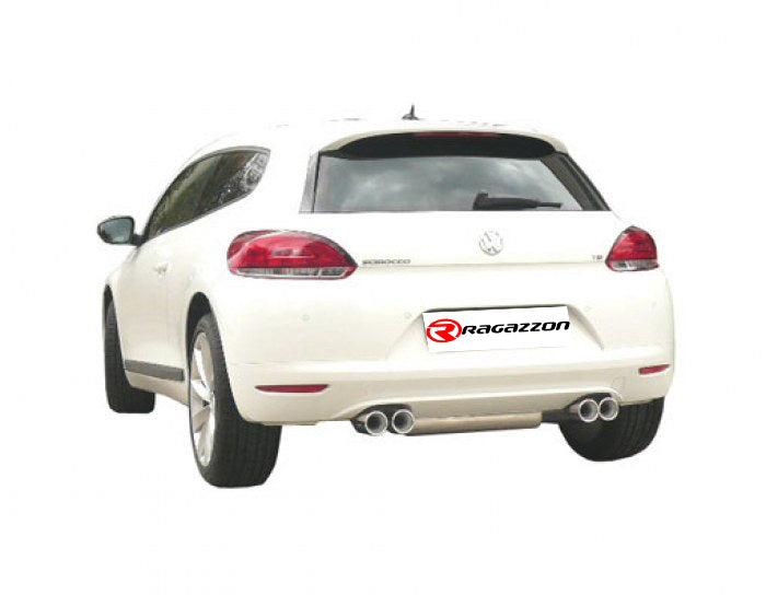 VW Scirocco 3 13 Rear Silencer Left/Right 50.0281.12