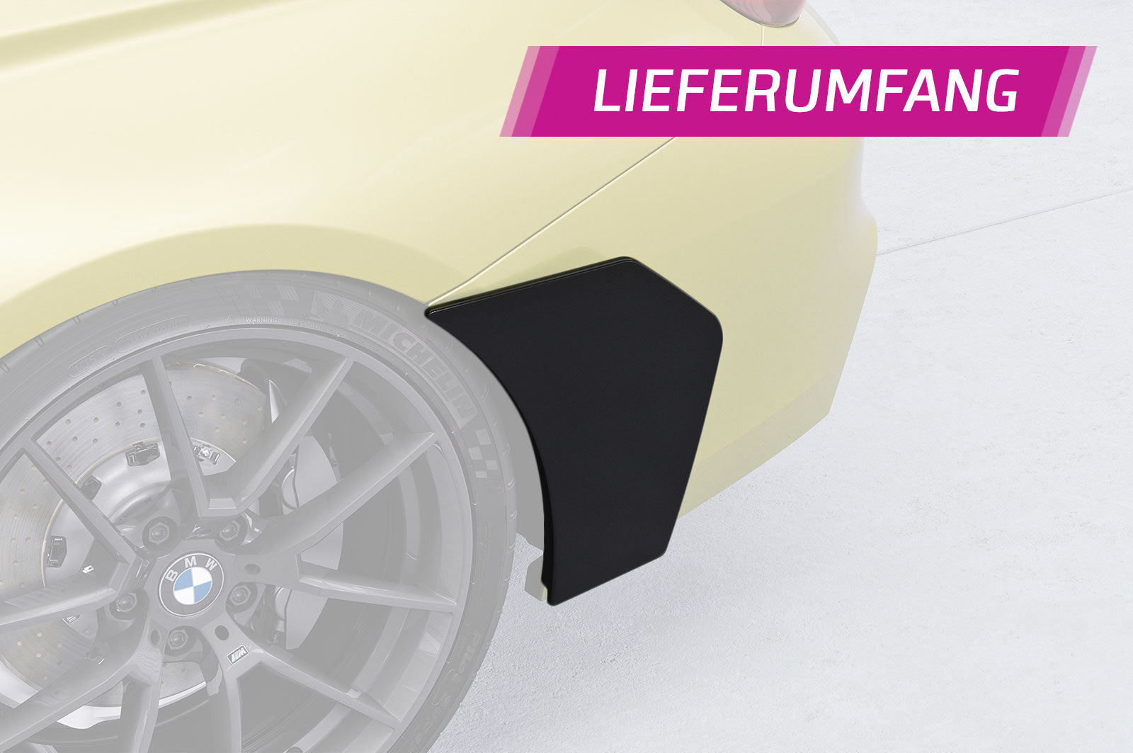 BMW M4 F82/F83 Rear Side Blade Set BL009
